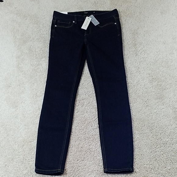 FRANCESCA'S Dark Denim Skinny Jeans Size 28 - Picture 9 of 11